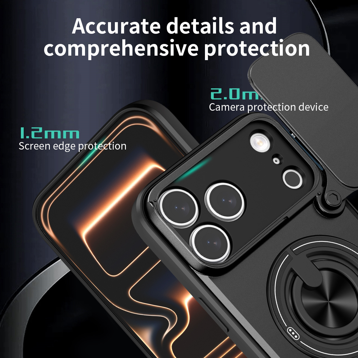 Magnetic Phone Case for IPhone - Camera Lens Protector reseña y precio
