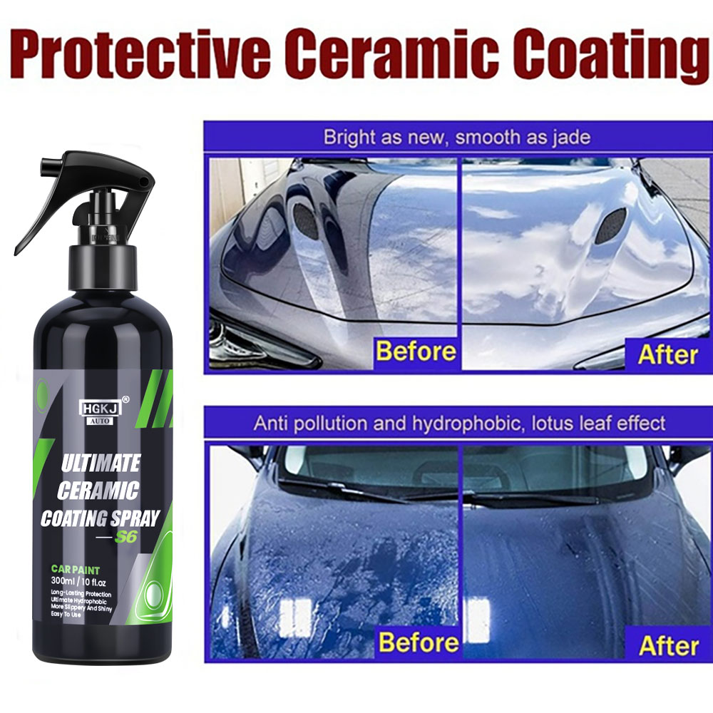 HGKJ S6 Ultimate Car Paint Pol - Oleophobic Coating Spray reseña y precio