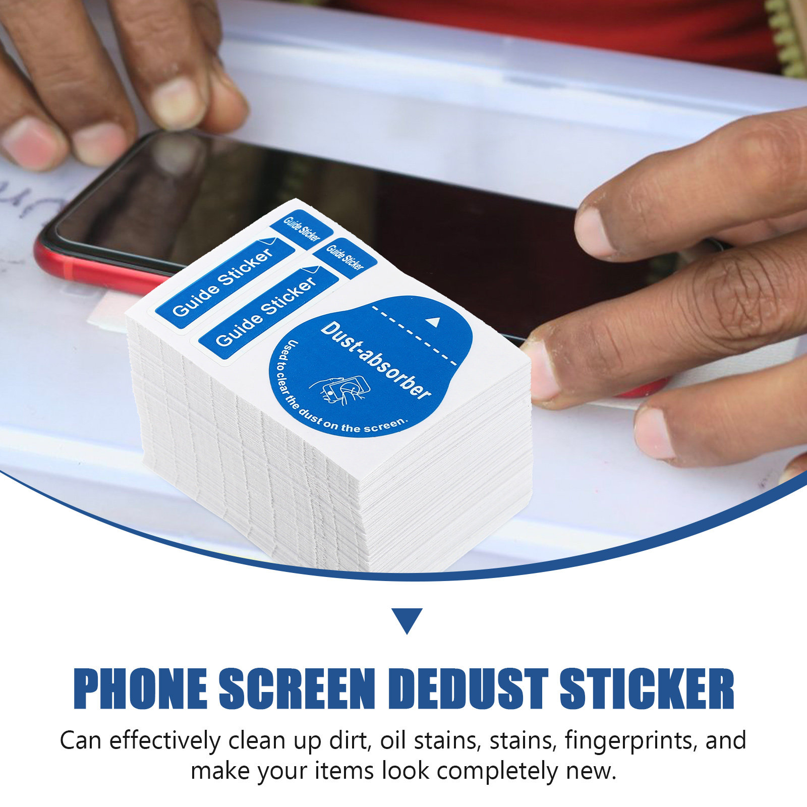 200pcs LCD Screen Dust Removal - Dust Removal Sticker reseña y precio