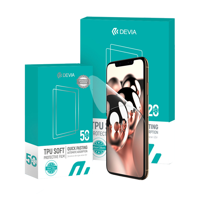 Devia TPU Soft Protective Film - Screen Protector Cutter reseña y precio