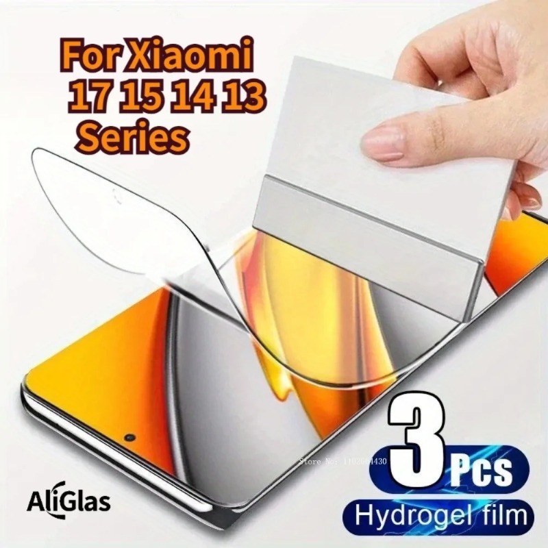 3pcs Hydrogel Film for Xiaomi  - Flexible Tpu Film reseña y precio
