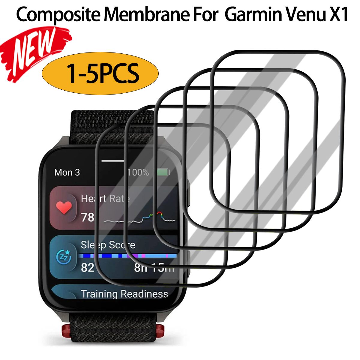 Anti-scratch Film For Garmin V - Curved Edge Screen reseña y precio