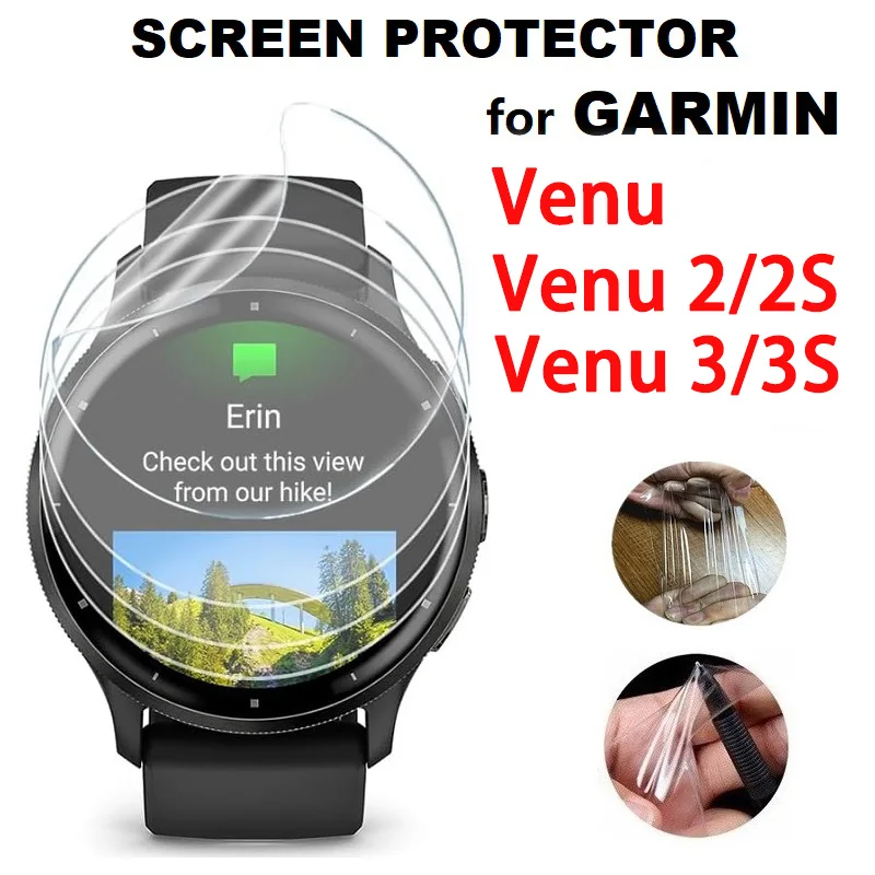 Hydrogel Film For Garmin Venu  - Hydrogel Screen Protector reseña y precio