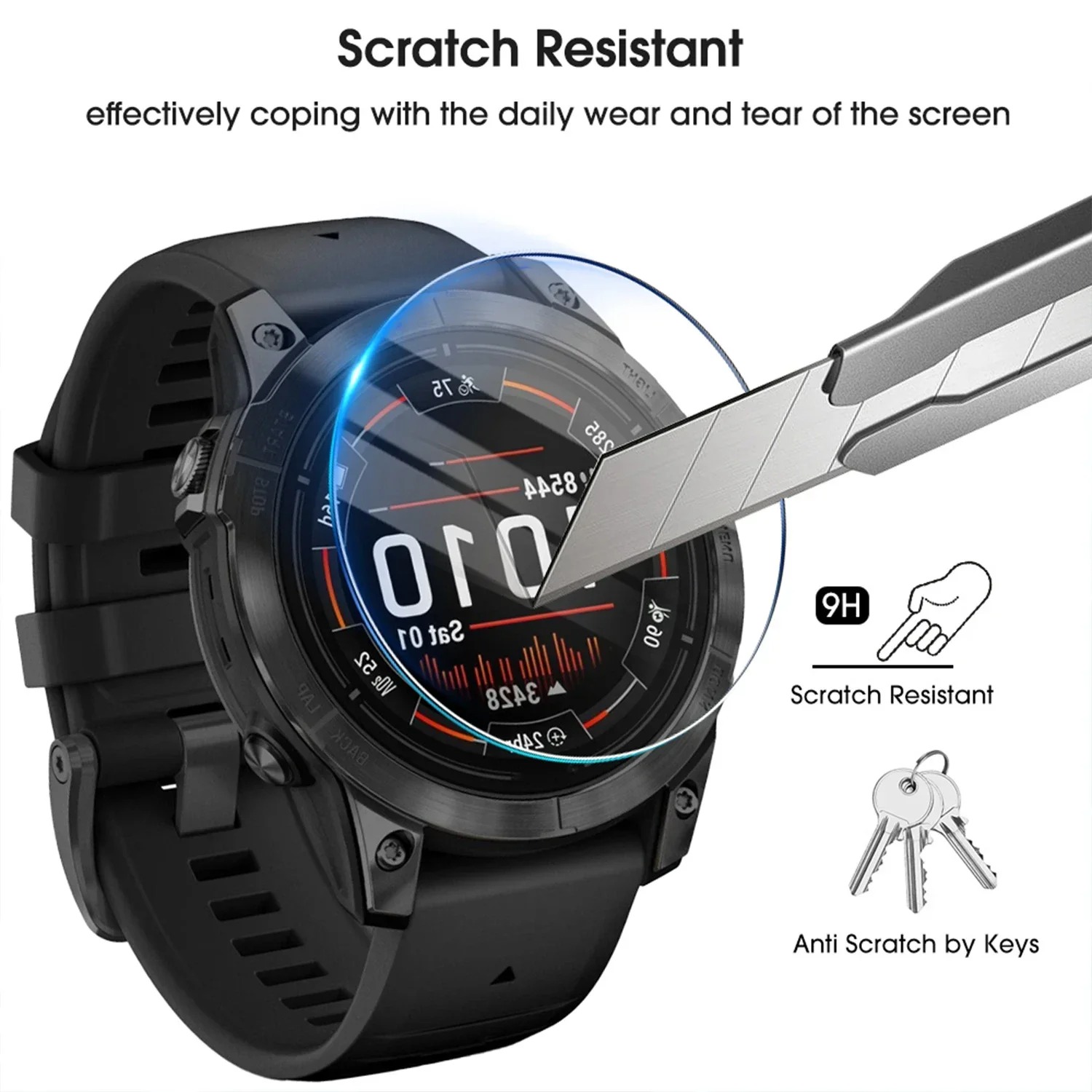 HD Tempered Glass For Garmin F - Screen Alignment Tool reseña y precio