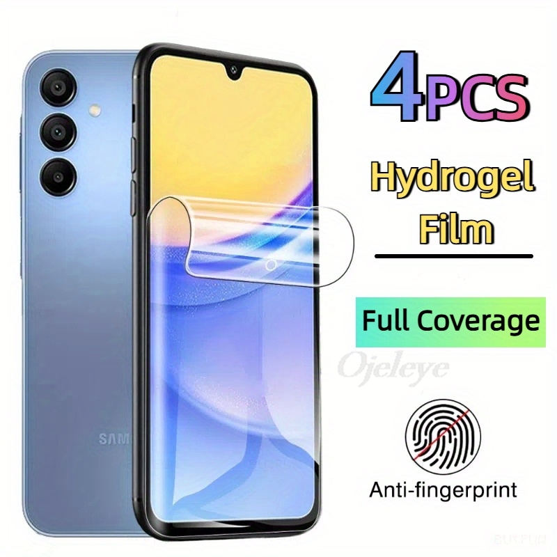 4PCS Full Cover Hydrogel Scree - Flexible Tpu Film reseña y precio