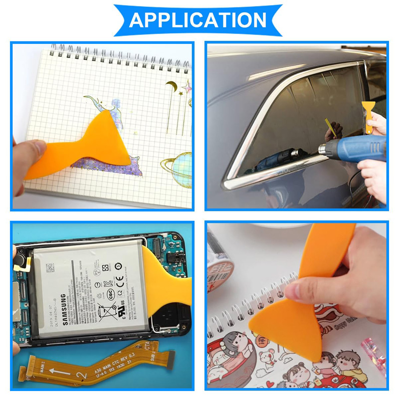6/12pcs Plastic Scraper Car Au - Air Bubble Remover reseña y precio