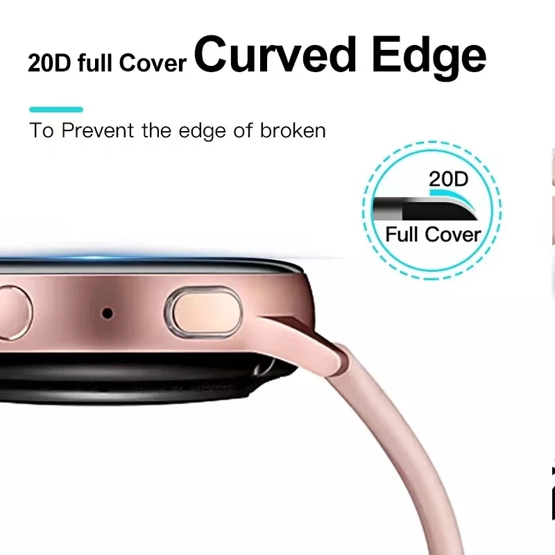 20D Screen Protectors Glass Fo - Curved Edge Screen reseña y precio