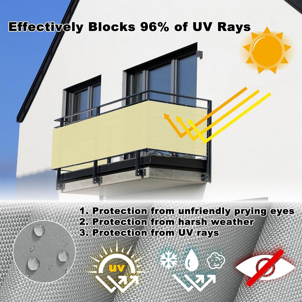 UV-Resistant Privacy Screen Pr - Privacy Screen Protector reseña y precio