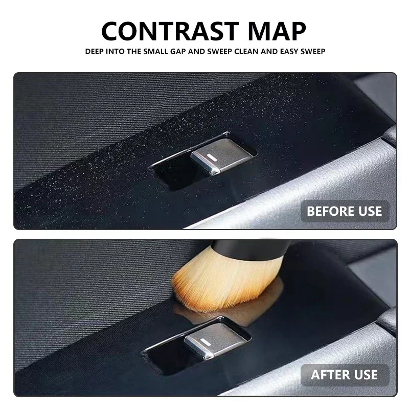 2026 Hot Car Stickers Car Inte - Dust Removal Sticker reseña y precio