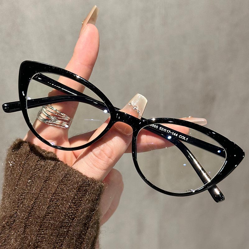 Small Cat Eye Eyeglasses Women - Anti Blue Light Film reseña y precio
