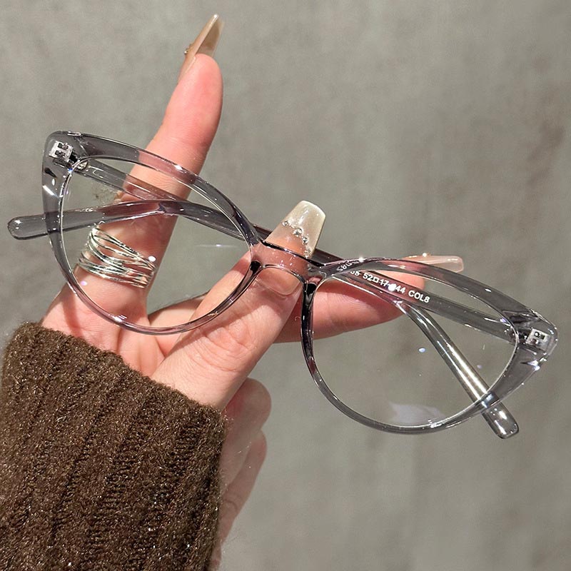 Small Cat Eye Eyeglasses Women - Anti Blue Light Film reseña y precio