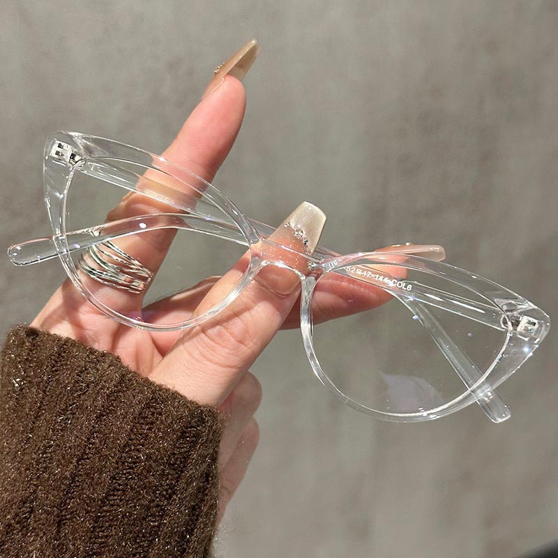Small Cat Eye Eyeglasses Women - Anti Blue Light Film reseña y precio