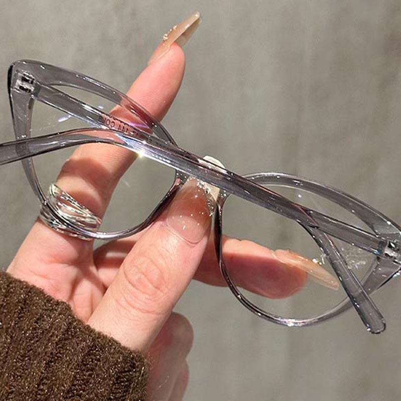Small Cat Eye Eyeglasses Women - Anti Blue Light Film reseña y precio