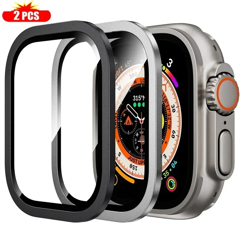 2PCS Tempered Glass for Apple  - Smartwatch Screen Film reseña y precio