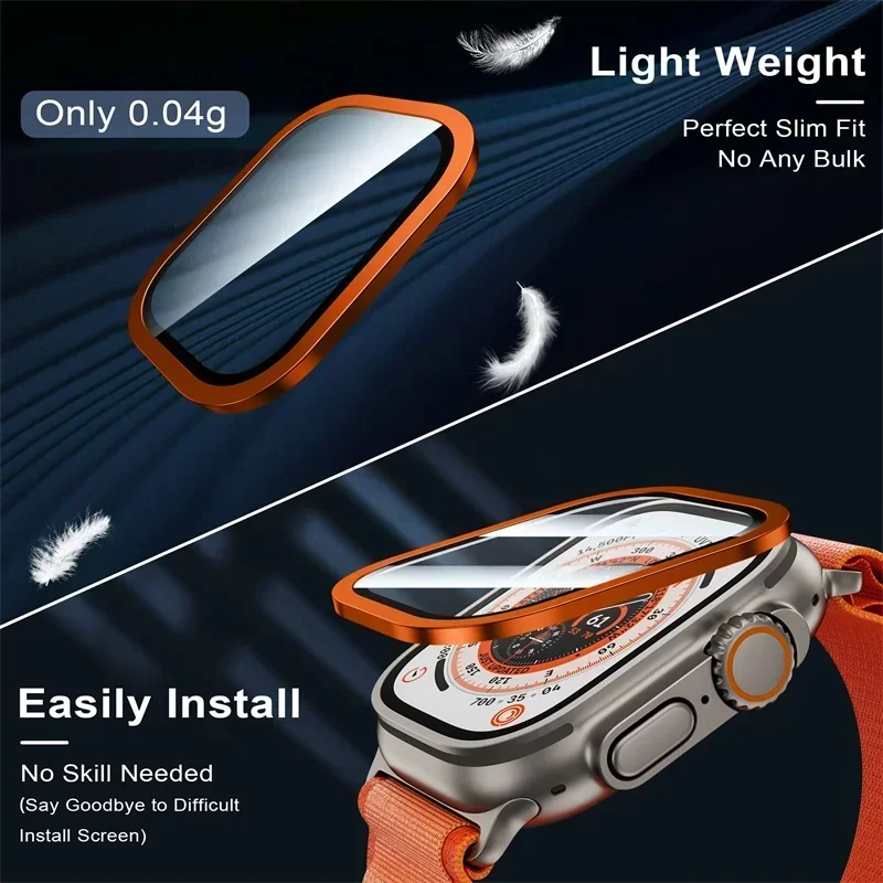 2PCS Tempered Glass for Apple  - Smartwatch Screen Film reseña y precio