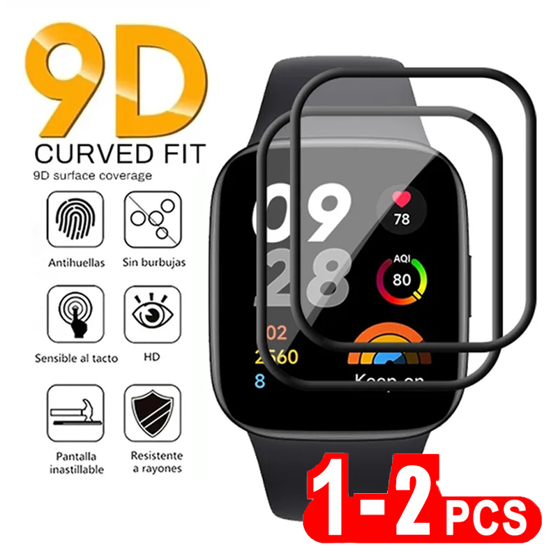 2 Pcs Tempered Glass for Redmi - Smartwatch Screen Film reseña y precio