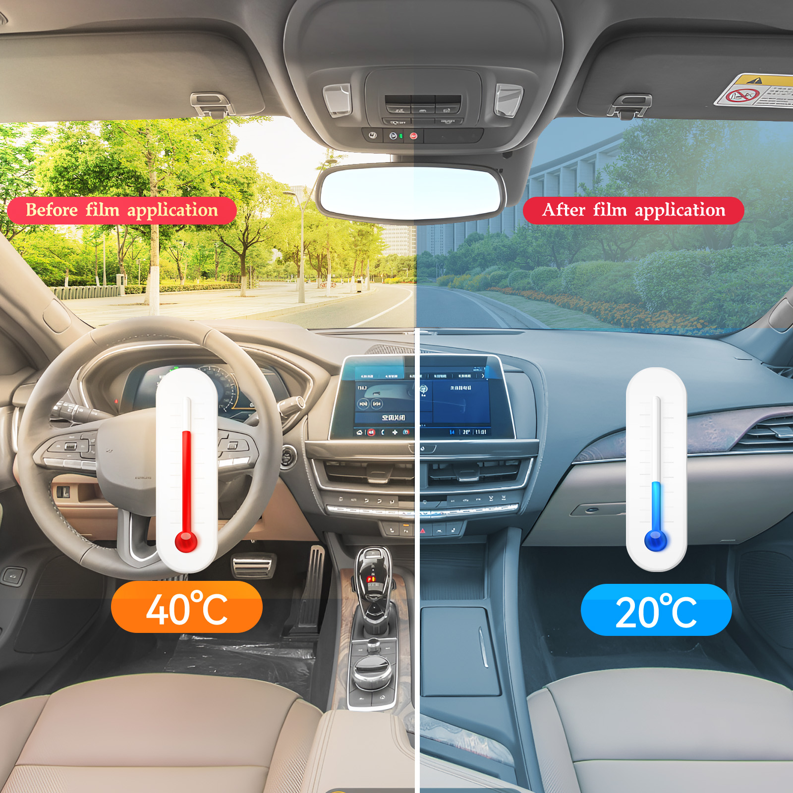 Pre-Cut Window Tint for Ford M - Privacy Screen Protector reseña y precio