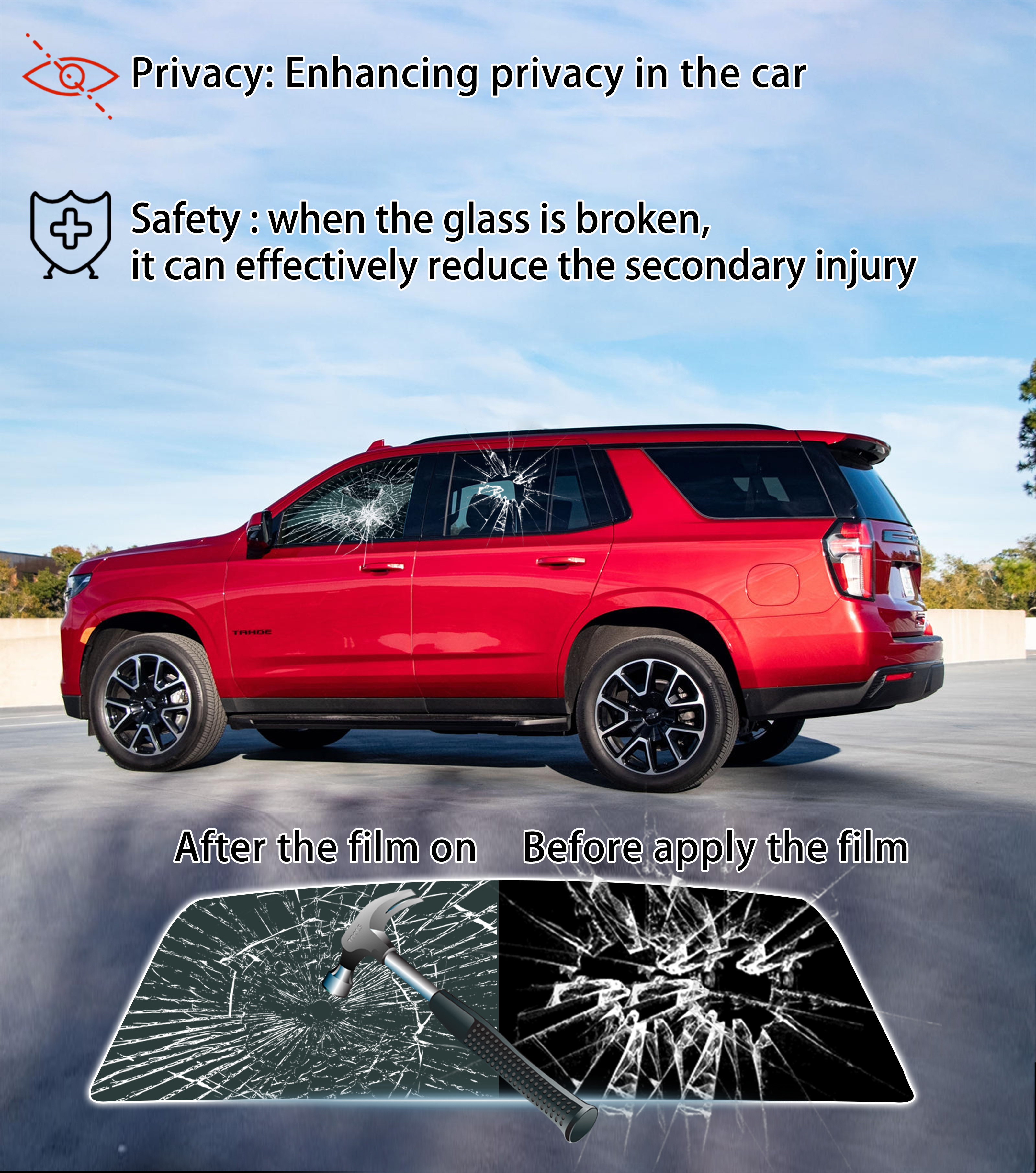 Pre-Cut Window Tint for Ford M - Privacy Screen Protector reseña y precio
