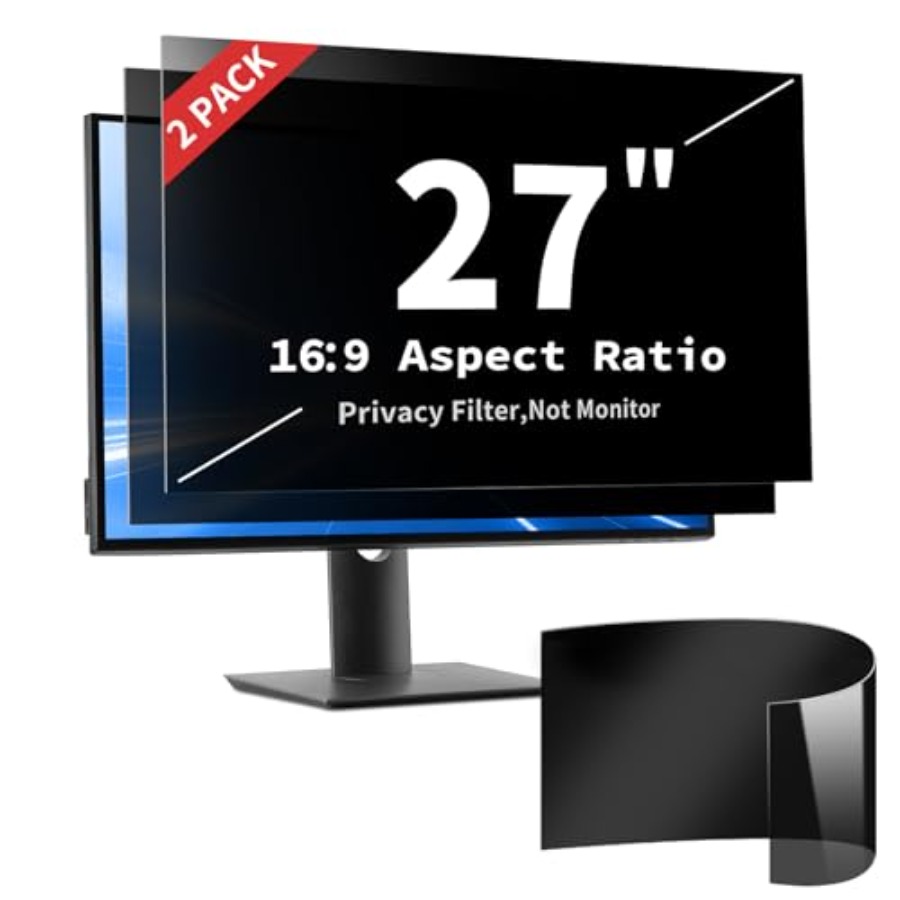 2 Pack 27 Inch Curved Computer - Privacy Filter 2Pack reseña y precio