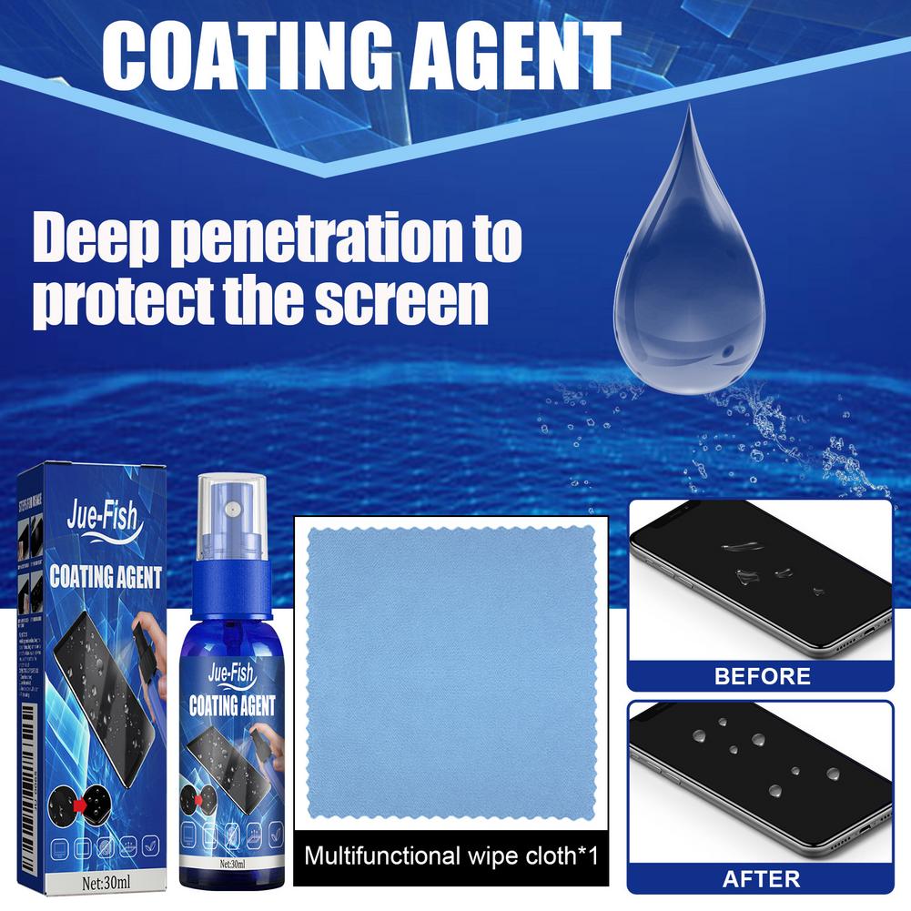30ml for Jue-Fish Phone Screen - Oleophobic Coating Spray reseña y precio