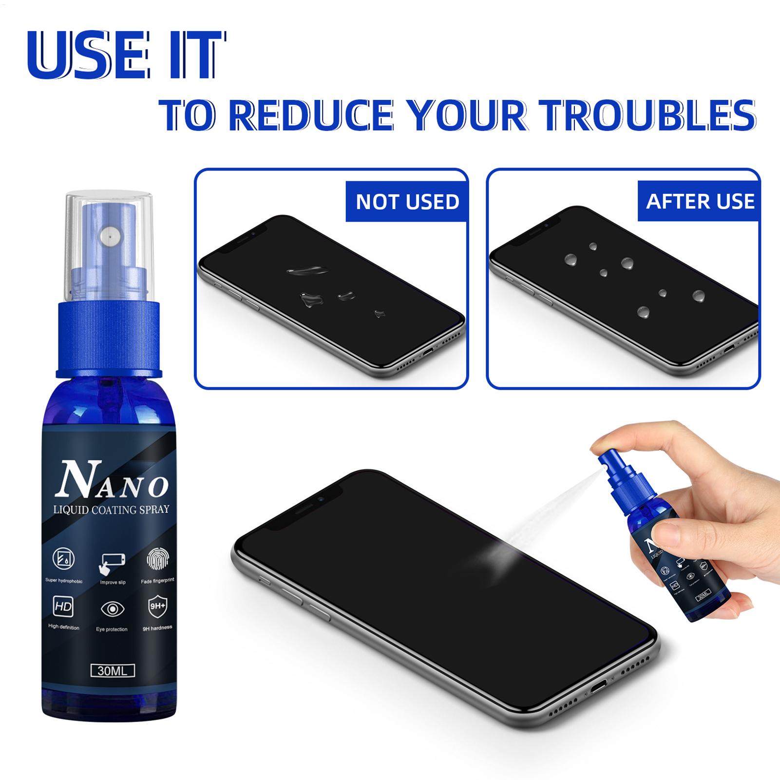30ml Liquid Screen Protector H - Oleophobic Coating Spray reseña y precio