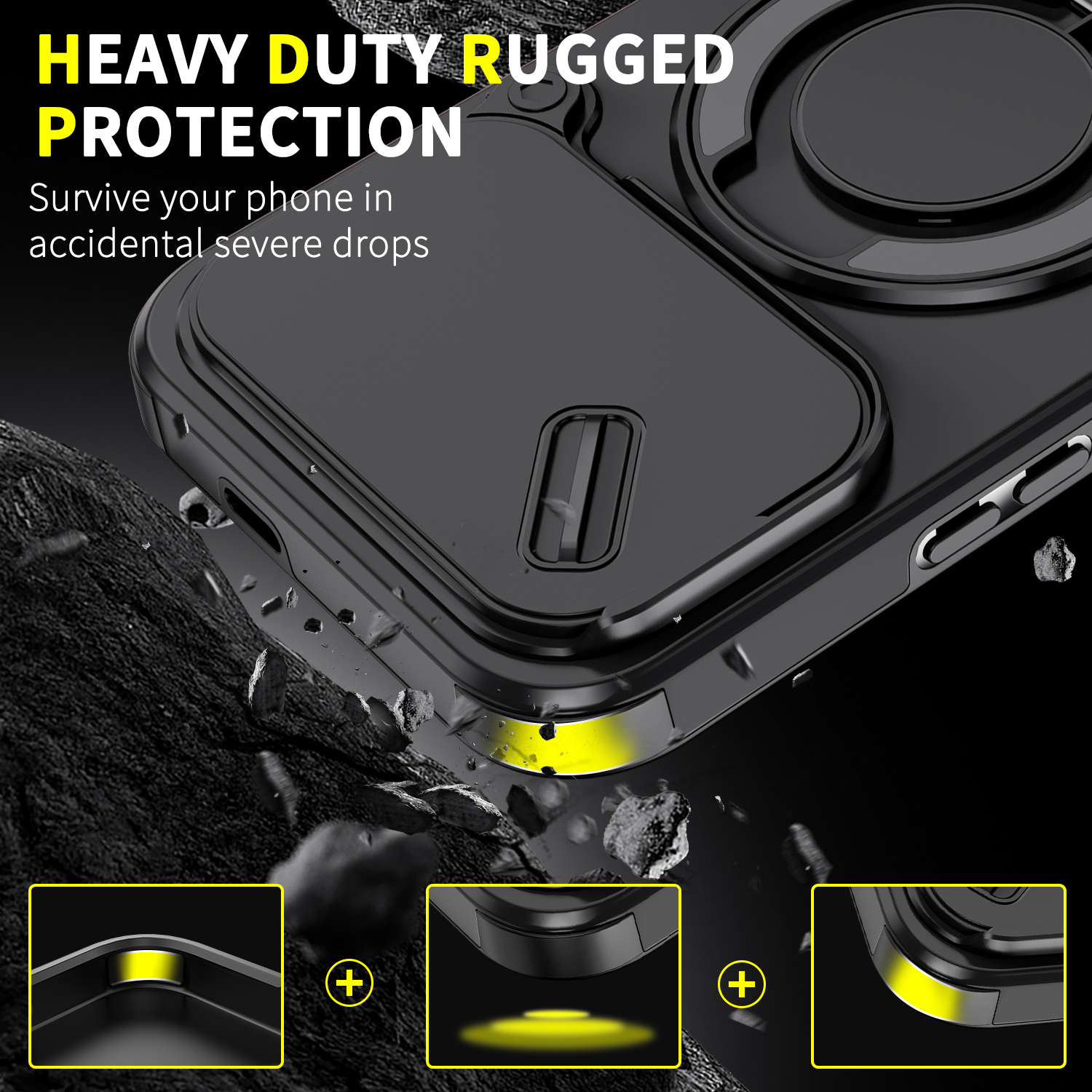 Magnetic Wireless Charging Rin - Camera Lens Protector reseña y precio
