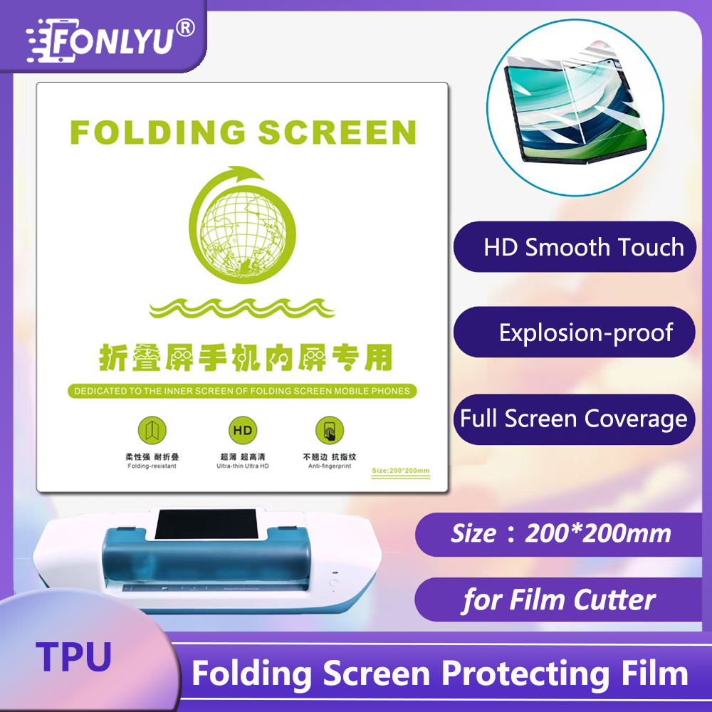 FONLYU HD Silicone Flexible Hy - Screen Protector Cutter reseña y precio