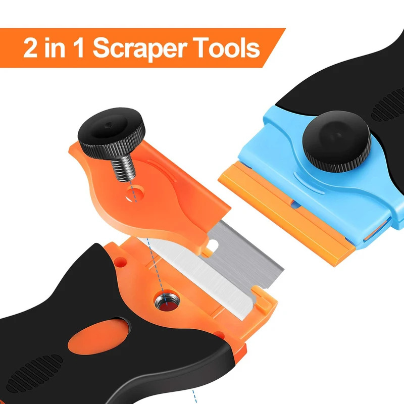 Plastic/Metal Razor Blade Scra - Dust Removal Sticker reseña y precio