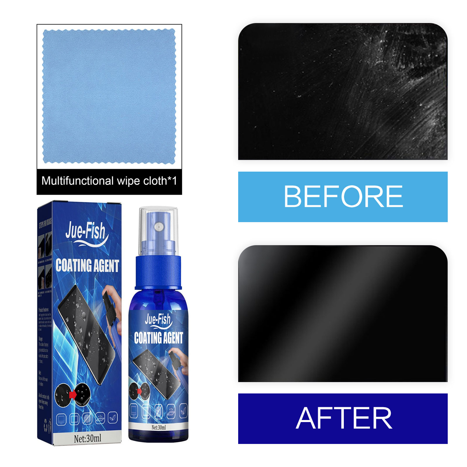 Liquid Screen Protector Spray  - Oleophobic Coating Spray reseña y precio