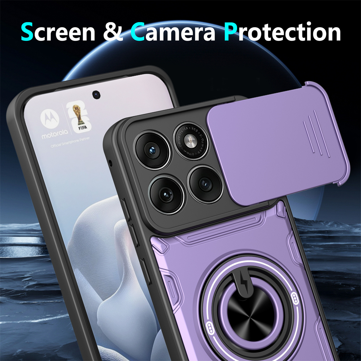 Case for Motorola Moto Edge 70 - Camera Lens Protector reseña y precio
