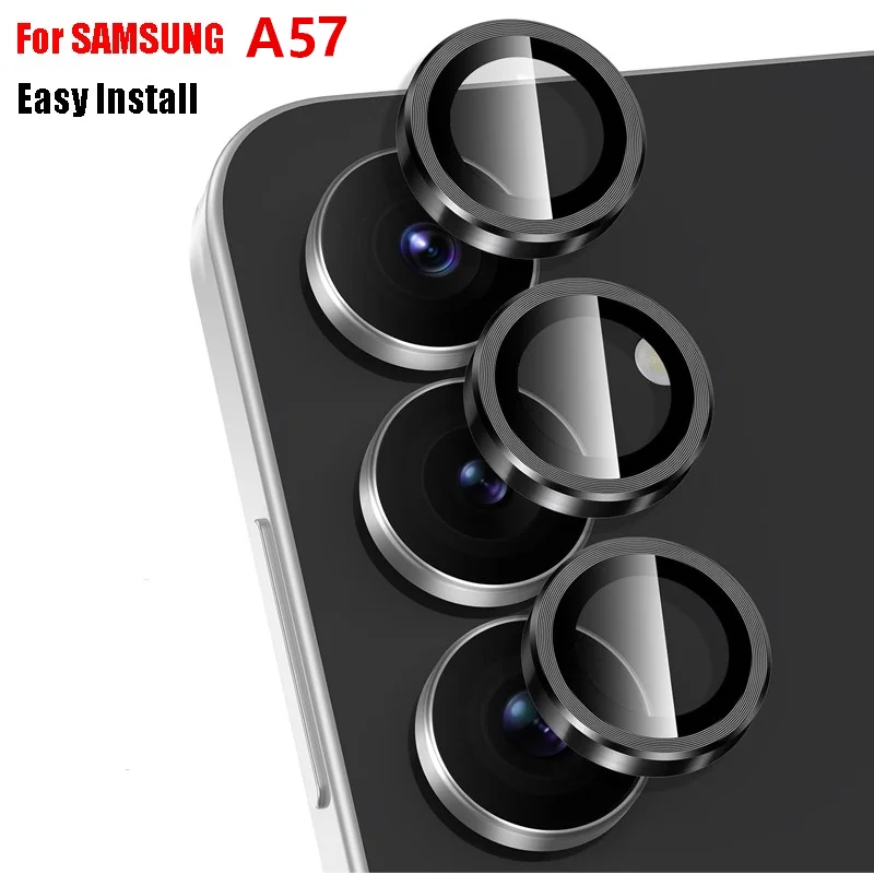 Metal Camera Lens Protector Fo - Tempered Glass Screen 9H reseña y precio