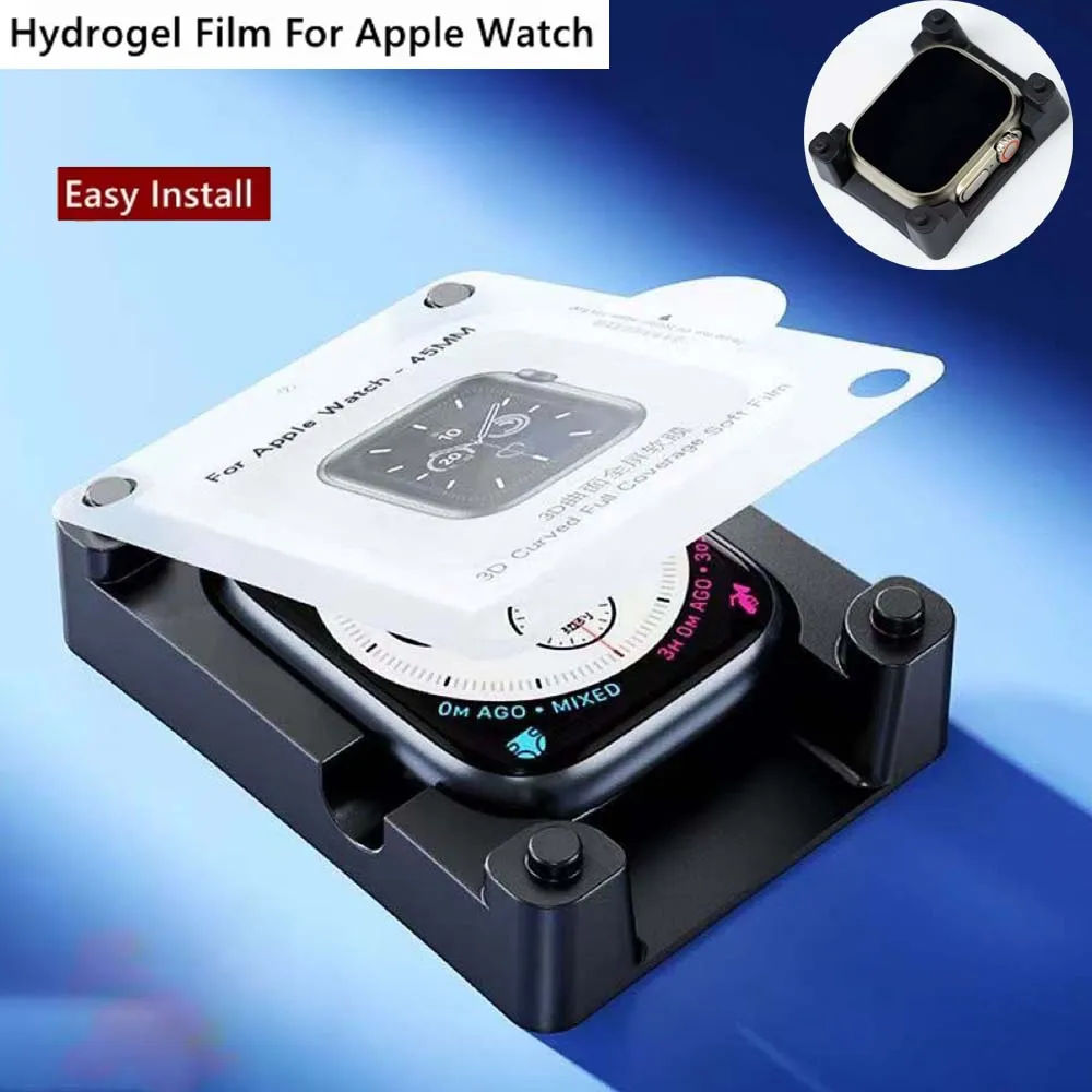 Hydrogel Film For Apple Watch  - Screen Alignment Tool reseña y precio