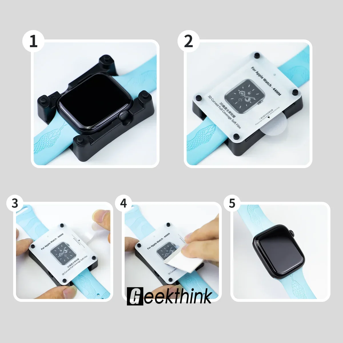 Hydrogel Film For Apple Watch  - Screen Alignment Tool reseña y precio