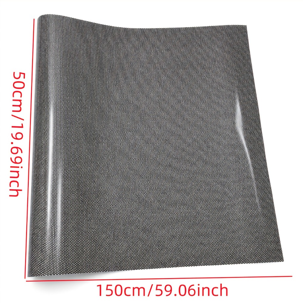 1Roll Black Perforated Vinyl P - Privacy Screen Protector reseña y precio