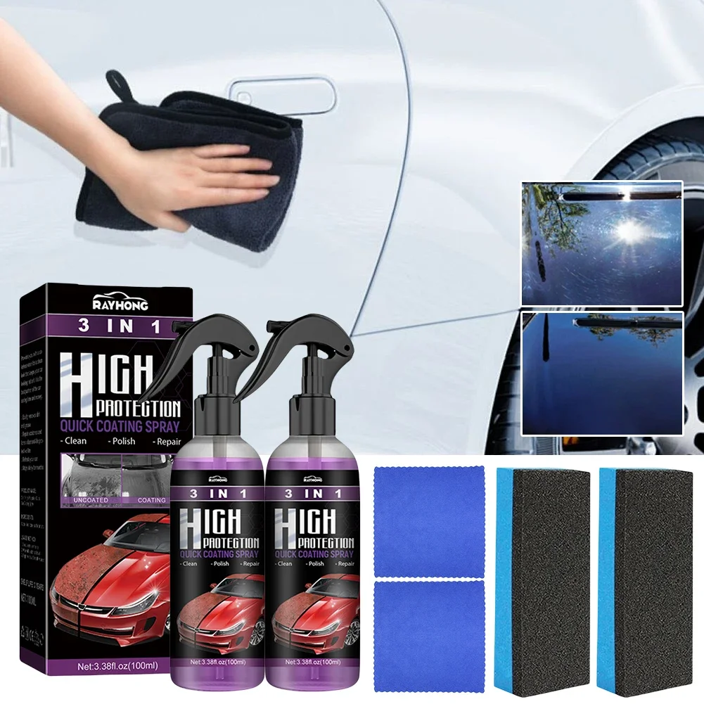 3 In 1 Car Ceramic Nano Coatin - Nano Liquid Coating reseña y precio