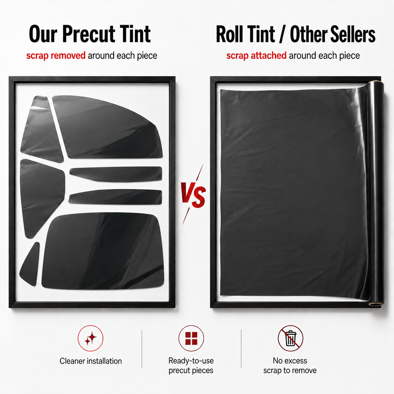 Premium Precut Window Tint Kit - Privacy Screen Protector reseña y precio