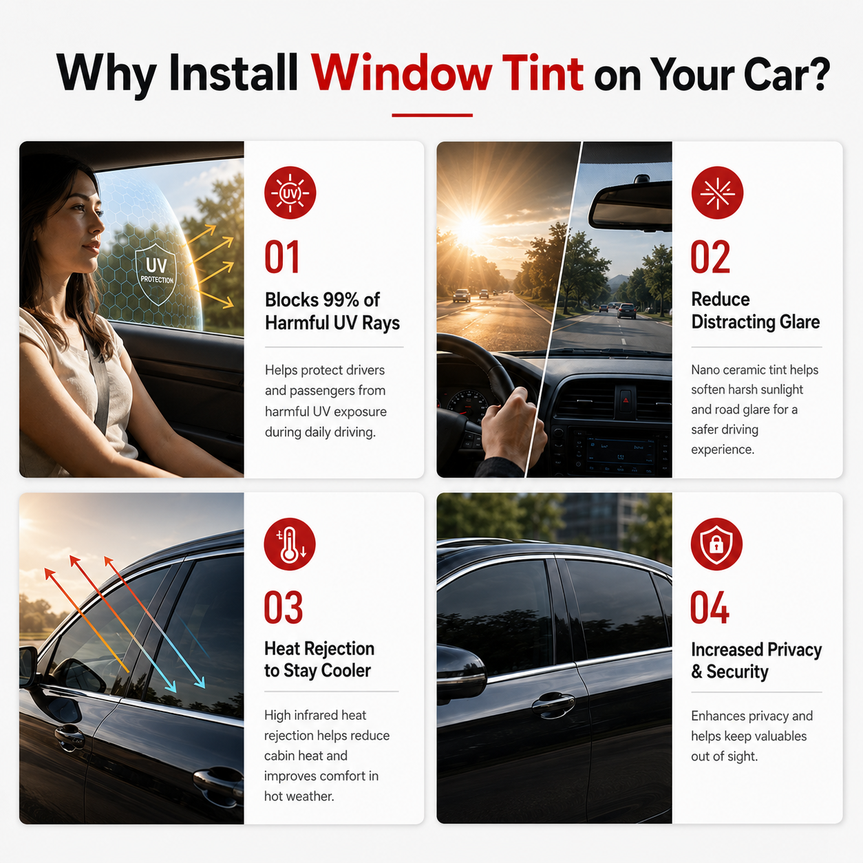 Premium Precut Window Tint Kit - Privacy Screen Protector reseña y precio