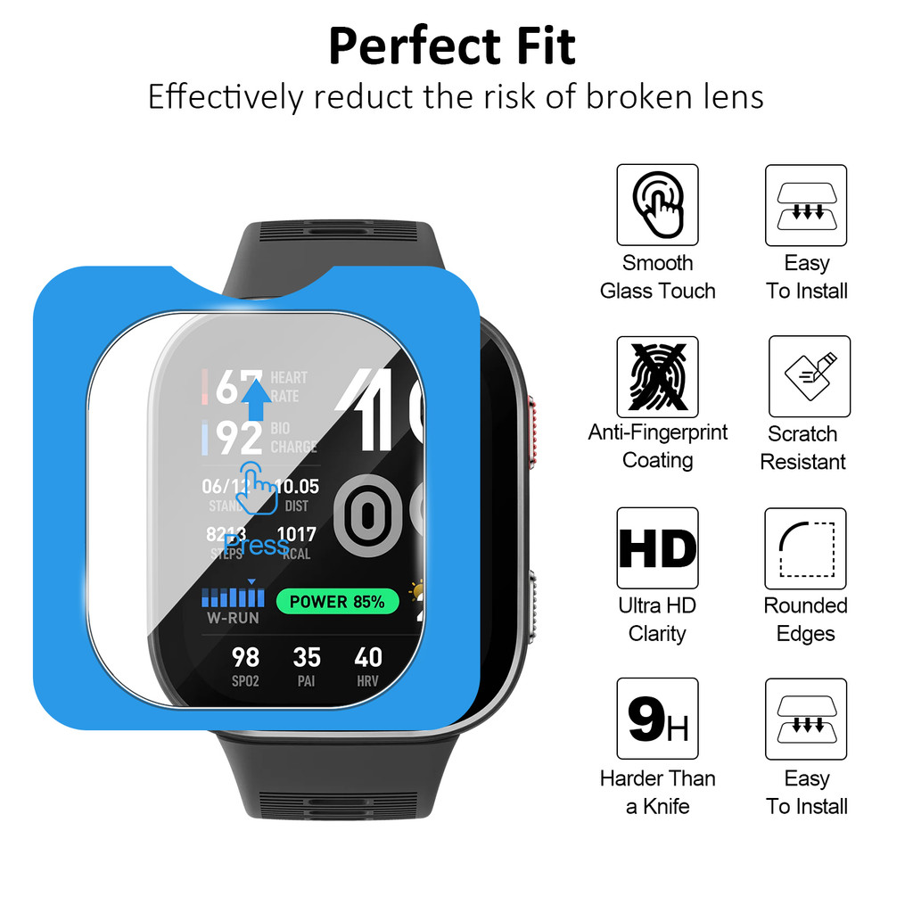 1-5PCS HD Clear Tempered Glass - Glass Protector Auto reseña y precio