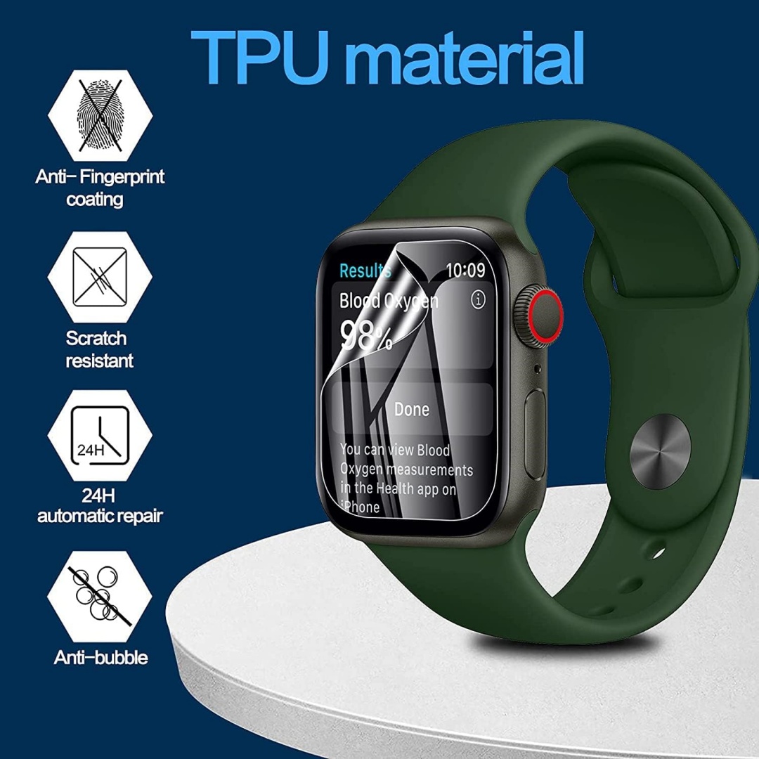 Hydrogel Film for Apple Watch  - Hydrogel Screen Protector reseña y precio