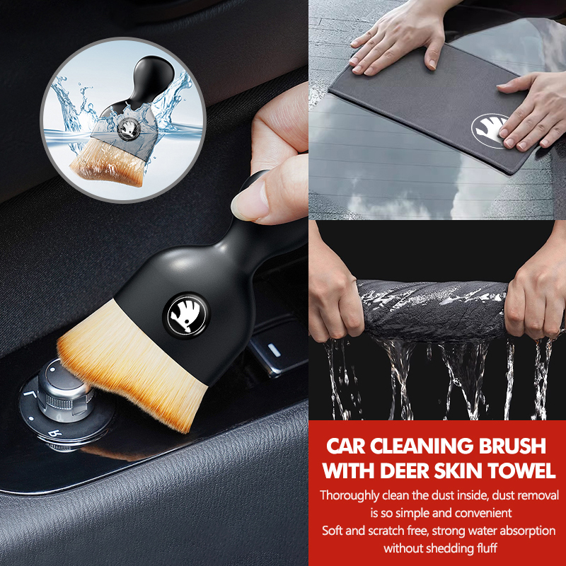 2026 New Hot For Skoda Car Sti - Dust Removal Sticker reseña y precio