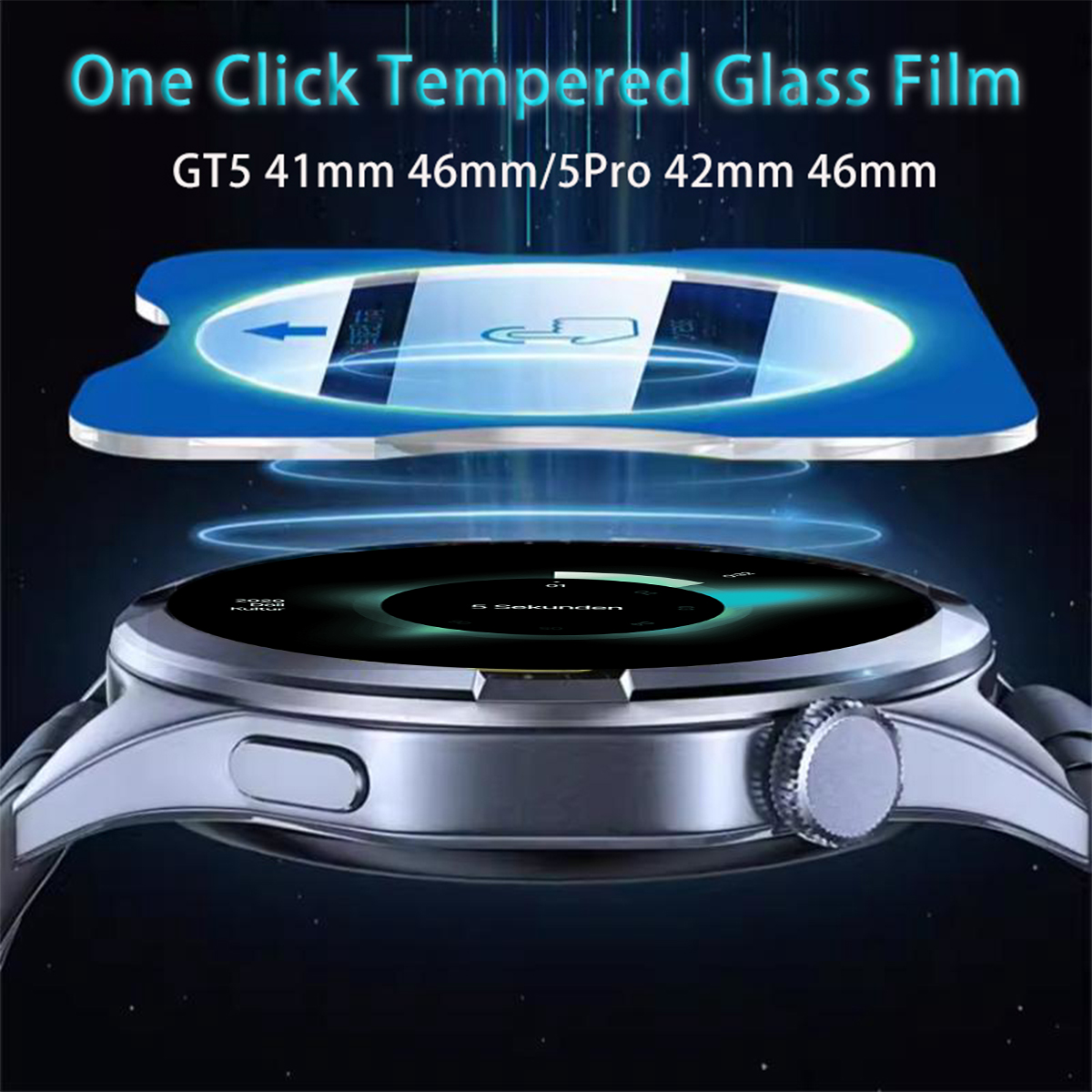 1-5PCS Tempered Glass For Huaw - Screen Alignment Tool reseña y precio