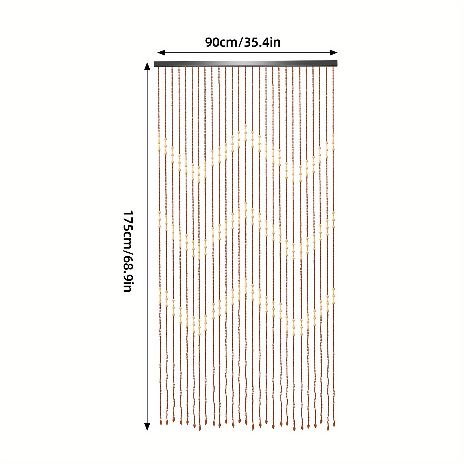 90cm*175cm*27 Vintage Wooden B - Privacy Screen Protector reseña y precio